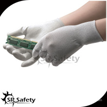 SRSAFETY good quality/anti-static pu glove/PU coated glove